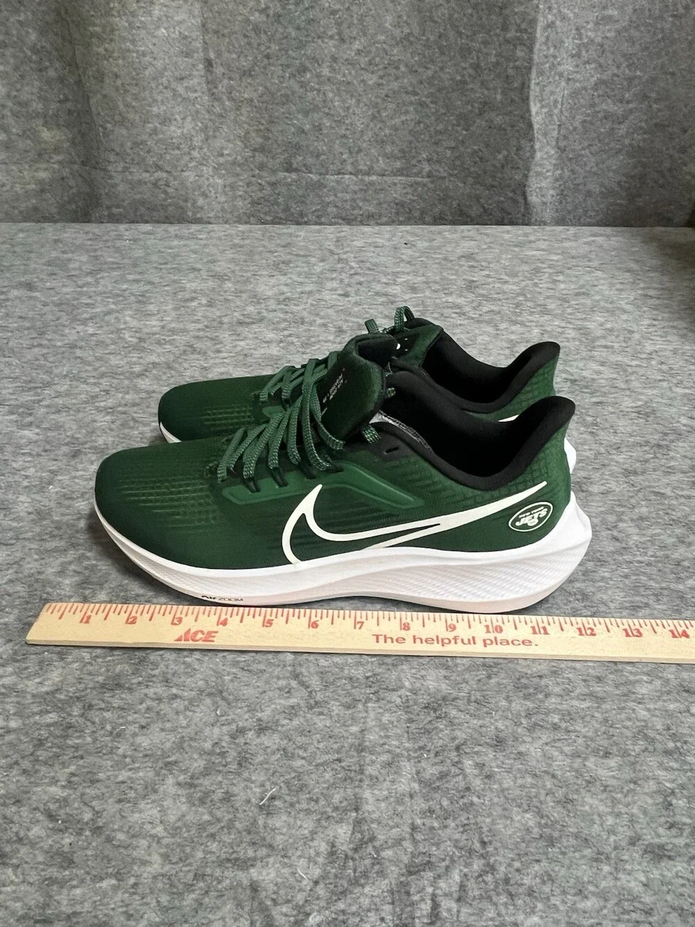 New York Jets Nike NFL Air Zoom Pegasus 39 Mens 9.5 Sneaker Running Shoe NEW B